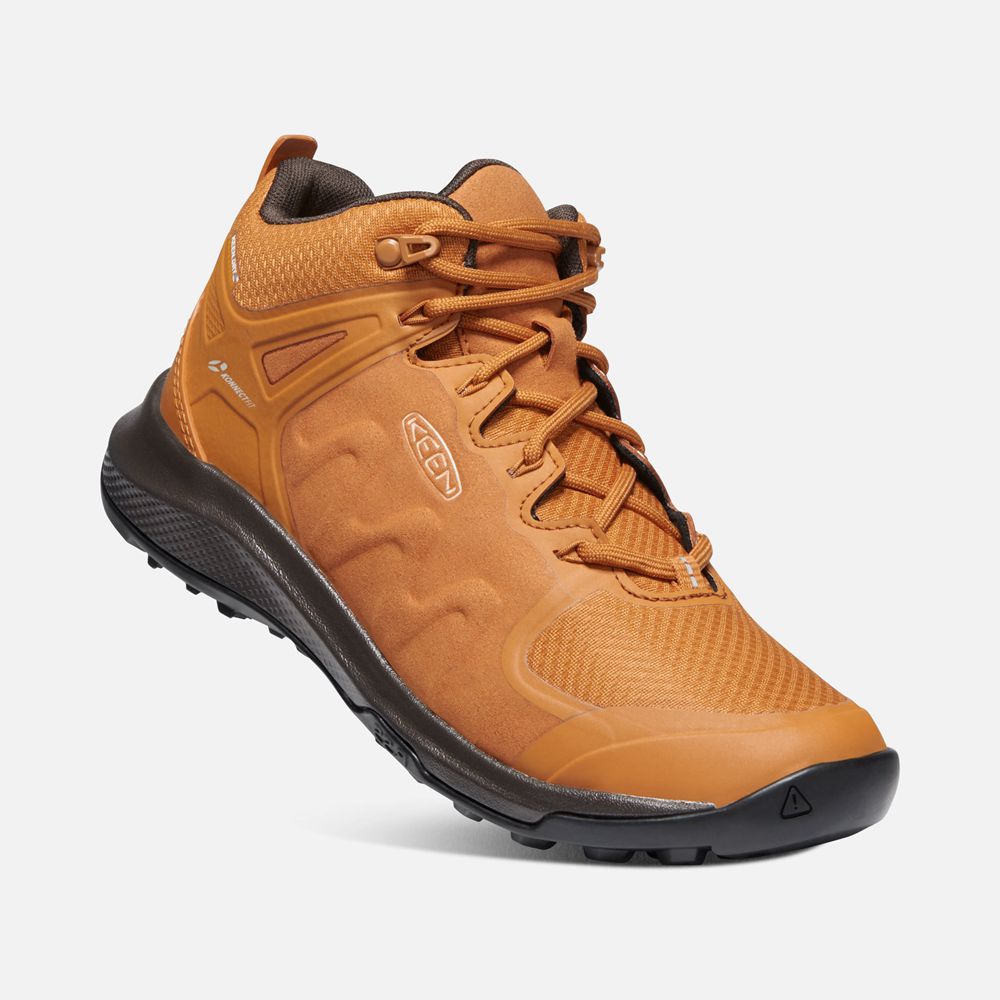 Keen Laarzen Dames Bruin - Explore Waterproof - 63075-NBGK